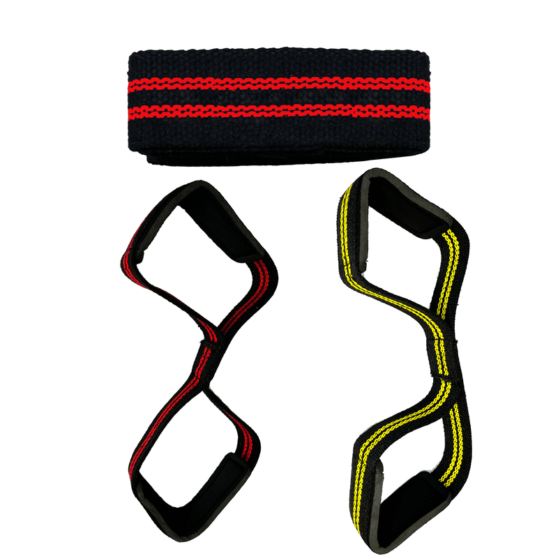 Figure 8 Straps - Red